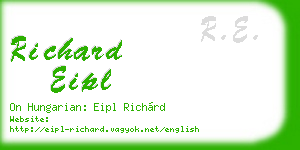 richard eipl business card