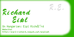 richard eipl business card